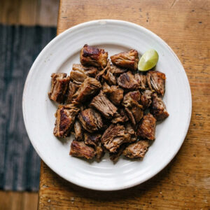 Carnitas de Res fritas
